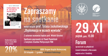 Targi Książki Historycznej 28 listopada –1 grudnia 2024