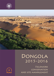 Dongola 2015-2016. Fieldwork, conservation and site management – PDF