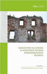 Dziedzictwo kulturowe w kontekście wyzwań zrównoważonego rozwoju - epub