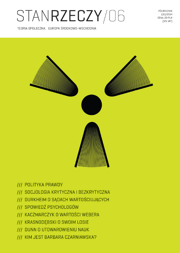 Stan Rzeczy 2014/1 (6). Teoria społeczna. Europa Środkowo-Wschodnia – PDF