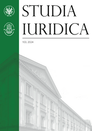 Studia Iuridica, nr 103 (PEF)