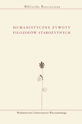 Humanistyczne żywoty filozofów starożytnych – pdf