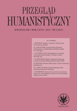 Przegląd Humanistyczny 2023/4 (483)