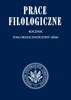 Prace Filologiczne. Tom okolicznościowy (2024) (PDF)