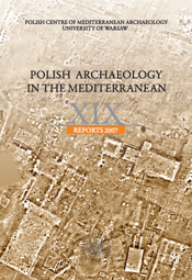 Polish Archaeology in the Mediterranean XIX. Reports 2007 (PDF)