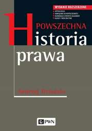 Powszechna historia prawa - epub