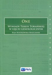 One Wywiady Teresy Torańskiej w ujęciu genologicznym - epub