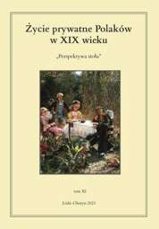 Życie prywatne Polaków w XIX wieku - pdf