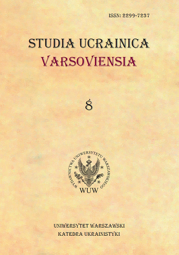 Studia Ucrainica Varsoviensia 2020/8 – PDF