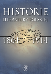 Historie literatury polskiej 1864-1914 - EBOOK