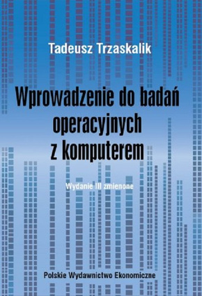 Wprowadzenie do badań operacyjnych z komputerem