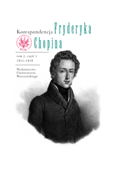 Korespondencja Fryderyka Chopina 1831-1838. Tom 2, część 1 - PDF