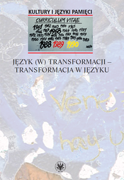 Język (w) transformacji – transformacja w języku – EBOOK