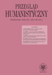 Przegląd Humanistyczny 2020/4 (471) (PDF)