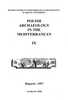 Polish Archaeology in the Mediterranean 09. Reports 1997 (PDF)