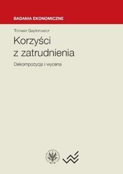 Korzyści z zatrudnienia. Dekompozycja i wycena