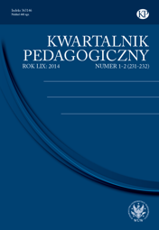 Kwartalnik Pedagogiczny 2014/1–2 (231-232) (PDF)