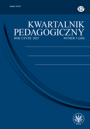 Kwartalnik Pedagogiczny 2023/3 (269) (PDF)