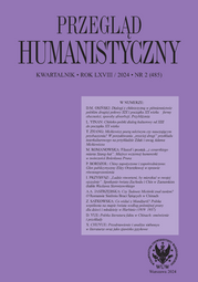 Przegląd Humanistyczny 2024/2 (485)