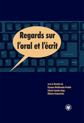 Regards sur l'oral et l'écrit – EBOOK