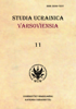 Studia Ucrainica Varsoviensia 2023/11 (PDF)